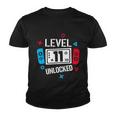 Level 11 Unlocked Birthday 11Th Birthday Boy Gamer 11 Years Old Gamer Youth T-shirt