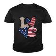 Love America Cute Funny 4Th Of July Independence Day Plus Size Graphic Youth T-shirt