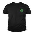 Lucky Shamrock St Patricks Day Graphic Design Printed Casual Daily Basic Youth T-shirt