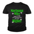 Marijuana Mike Funny Weed 420 Cannabis Youth T-shirt