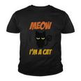 Moew Im A Cat Halloween Quote Youth T-shirt