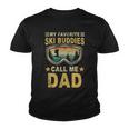 My Favorite Ski Buddies Call Me Dad Tshirt Youth T-shirt