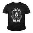 Papa Bear Fathers Day Tshirt Youth T-shirt