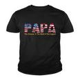 Papa The Veteran The Myth The Legend Tshirt Youth T-shirt