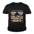 Patriotic 4Th Of July Stars Stripes And Reproductive Rights Funny Gift V2 Youth T-shirt