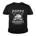 Poppy Because Grandpa Is For Old Guys Men Retro Grandpa Youth T-shirt