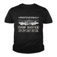 Professional Crop Duster Adult Humor Sarcastic Farting Joke Tshirt Youth T-shirt