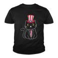 Proud American Cat Graphic 4Th Of July Plus Size Shirt For Family Girl Boy Youth T-shirt