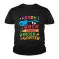 Ready To Rock Kindergarten Cray On Back To School First Day Of School Youth T-shirt