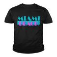 Retro Miami Beach Logo Youth T-shirt