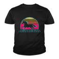 Retro Running Horse Silhouette Youth T-shirt