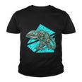Robotic Chameleon Funny Gift For Reptile Lovers Lizard Lovers Gift Youth T-shirt