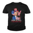 Running The Country Is Like Riding A Bike Anti Biden Youth T-shirt