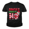 Santas Favorite Ho Funny X-Mas Tshirt Youth T-shirt