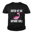 Sister Of The Birthday Girl Dinosaur Matching Family Party Youth T-shirt