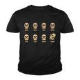 Skulls Of Modern America Funny Liberal Monkey Skull Tshirt Youth T-shirt