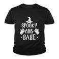 Spooky Little Babe Halloween Quote V4 Youth T-shirt