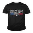 Stars Stripes Reproductive Rights Patriotic 4Th Of July Great Gift Youth T-shirt