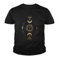 Sun And Moon Boho Celestial Tshirt Youth T-shirt