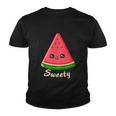 Sweety Watermelon Slice Melon Funny Summer Youth T-shirt