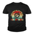 That What I Do I Fix Stuff I Know Things Vintage Mechanic Youth T-shirt