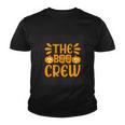 The Boo Crew Funny Halloween Quote Youth T-shirt