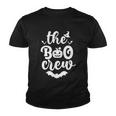 The Boo Crew Halloween Quote Youth T-shirt