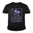 The Lovers Skeleton Tarot Card Vi Vintage Halloween Youth T-shirt