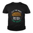 The Most Wonderful Time For Christmas In July Youth T-shirt