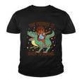 The Prince Is Back To School Dinosaur Dab Youth T-shirt