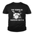 The Tempo Is What I Say Youth T-shirt