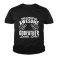This Is What An Awesome Godfather Looks Like Tshirt Youth T-shirt