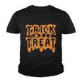 Trick Or Treat Funny Halloween Quote Youth T-shirt