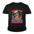 Trump Time To Get Star Spangled Hammered 4Th Of July Great Gift Youth T-shirt