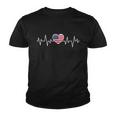 United States Heartbeat American Flag American Pride Gift Youth T-shirt