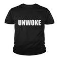 Unwoke Anti Woke Counter Culture Fake Woke Classic Youth T-shirt