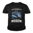 Uss Charlotte Ssn Youth T-shirt