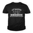 Uss Macomb Dd Youth T-shirt