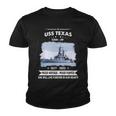 Uss Texas Cgn Youth T-shirt