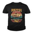 Vintage Retro Im Not Old Im A Classic 1962 60Th Birthday Classic Car Lover Youth T-shirt