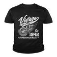 Winged Wheel Vintage 1942 Aged To Perfection Superior Quality 80Th Birthday Youth T-shirt