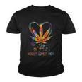 Worlds Dopest Mom Weed Leaf 420 Funny Mothers Day Gift Youth T-shirt