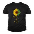 You Are My Sunshine Weed Sunflower Marijuana Tshirt Youth T-shirt