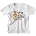 Pumpkin Spice Everything Nice Yellow Hat Gnomes Fall Youth T-shirt