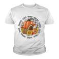 Cute Halloween Autumn Season Vibes For Autumn Lovers Youth T-shirt