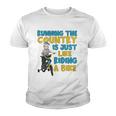 Joe Biden Running The Country Is Like Riding A Bike Youth T-shirt