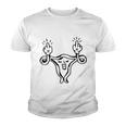 Pro Choice Uterus Middle Finger Feminism Feminist Reproductive Rights Youth T-shirt