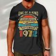 50 Year Old Limited Edition Awesome Since September 1972  Men V-Neck Tshirt