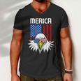 4Th Of July American Flag Bald Eagle Mullet 4Th July Merica Gift Men V-Neck Tshirt