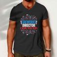 4Th Of July Tee Fireworks Director I Run You Men V-Neck Tshirt